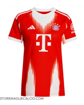 Bayern Munich Maglia Gara Casa Repliche 2025-26 Donna Maniche Corte